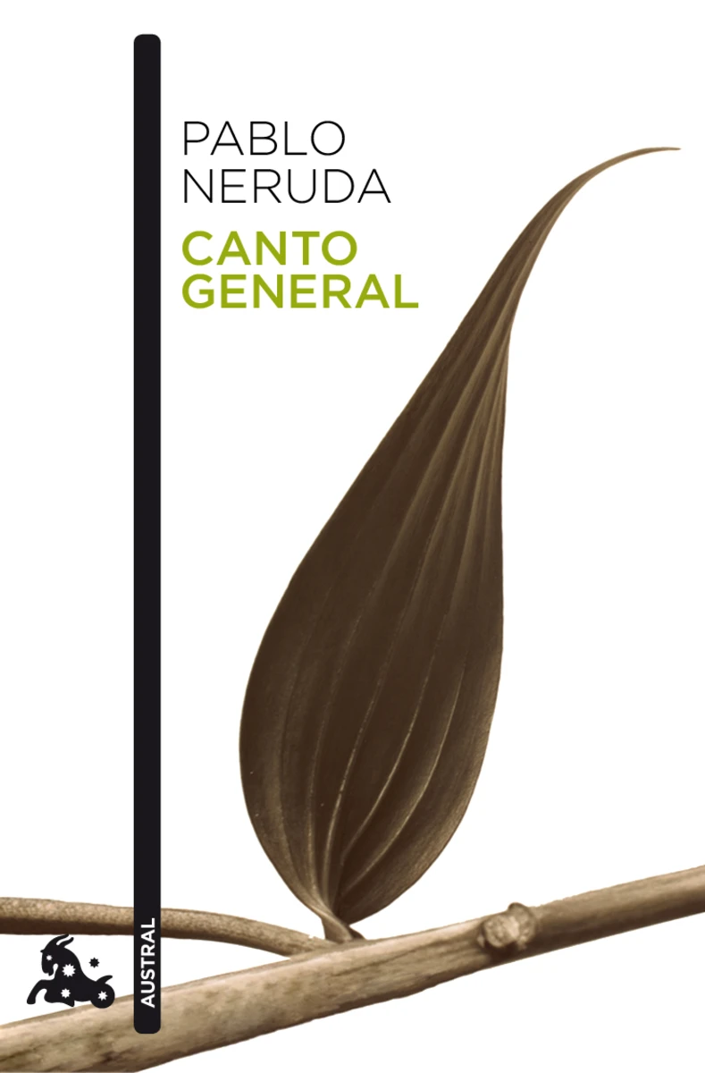 Portada de Canto general, de Pablo Neruda